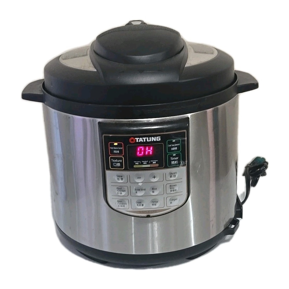 TATUNG TPC-6LB 6L Multi-Functional Pressure Cooker Steamer Rice Maker Stainless
